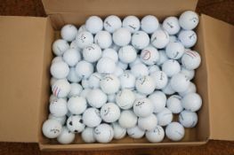 Box of golf balls