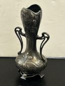W.M.F art nouveau 2 handled vase