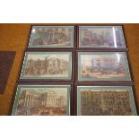 Collection of 6 early Royal Mail coach prints from the McAlpine collection