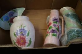 3 Pieces E Radford & Sylvac jug