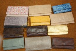 Collection of 12 Etui clutch bags As new