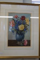 Original still life watercolour signed C Fairhurst