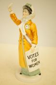 Royal Doulton HN2186 votes for women