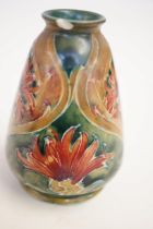 Rare Moorcroft small vase - chip to rim Height 7.5