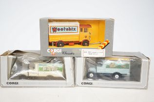 3 Corgi vehicles