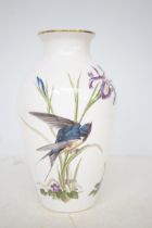 Franklin mint The meadow land bird vase limited ed