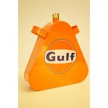 Orange Gulf oil can