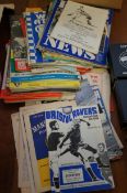 Football programs from the 50's, 60's & 70's to in