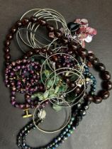 Various Costume Jewellery To include Necklaces and