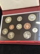 Royal mint British coin collection