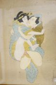 Japanese erotic painting
