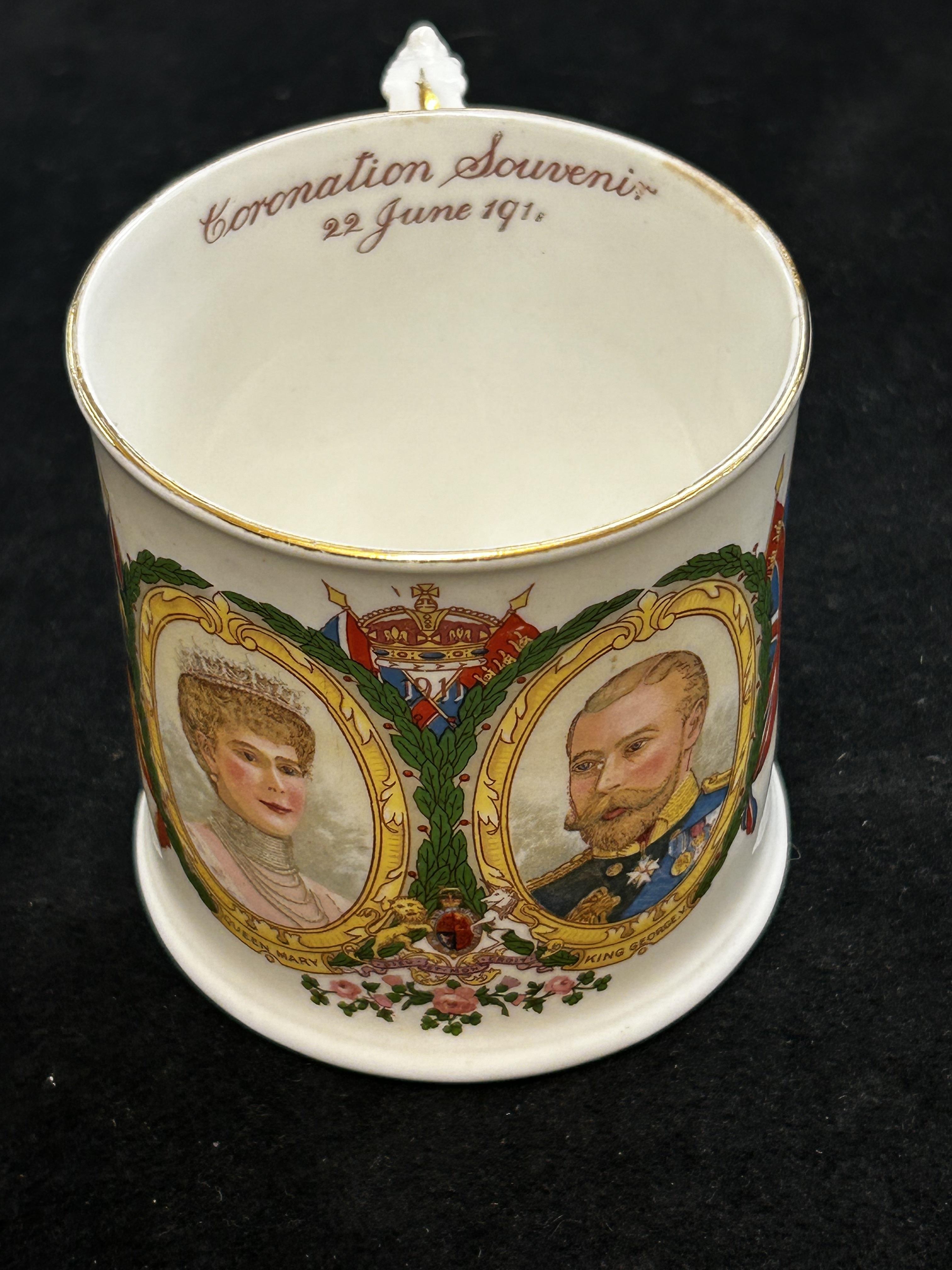 Harrods George V coronation mug