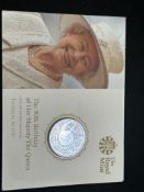 The royal mint The 90th birthday of her majesty th
