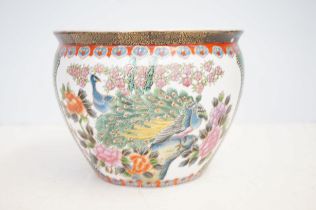 Oriental planter - chip to base Height 20 cm