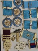 Collection of masonic jewels