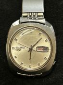 Gents Seiko day/date vintage wristwatch