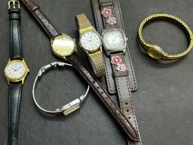 Six Ladies Quartz Watches To include Seiko, Limit,