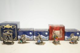 Myth & Magic by Tudor mint collection of 5 figures