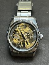 Wilon Skeletonised Mechanical Hand Wound Watch