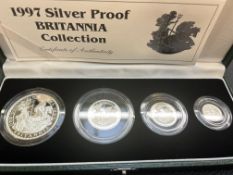 1997 United Kingdom britannia silver proof collect