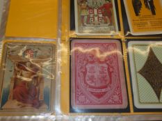 An album of early playing cards