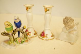 Lladro child angel & 3 others