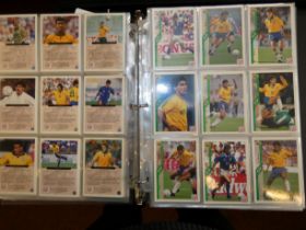 Comprehensive album of World cup USA 94 trade card