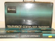 Rowtron television computer system & cartridges