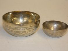 2 Oriental bowls Baba Bida
