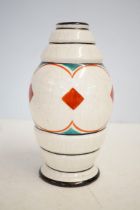 Retro vase - heavily crazed