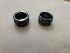 2 Waterford seahorse rings