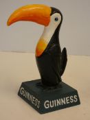 Cast iron Guinness toucan figure
