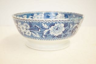 19th century trinity bowl Diameter 24 cm