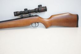 SMK XS 208 .77 air rifle with SMK scope