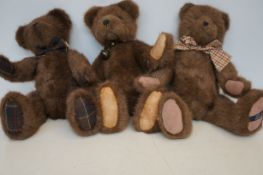 3x Boyd's bears with tags