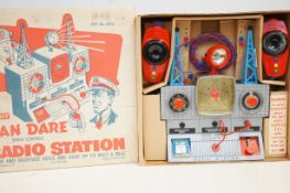 Original early 1960's Dan Dare space control radio