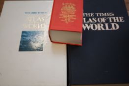 The times atlas of the world x2 (Large) together w