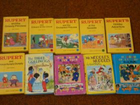 Collection of Enid Blyton books & Rupert books