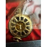 Skeletonised Pocket Watch Mechanical Hand Wind wit