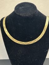 9ct Gold necklace 10.1g Length 40 cm
