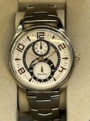 Henley day/date 3atm gents wristwatch with box