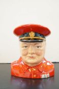 Carlton ware toby jug Winston Churchill