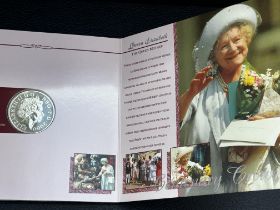 Queen Elizabeth The queen mother centenary crown 5