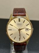 Gents Seiko automatic 7005-2000 watch currently ti