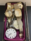 Miscellaneous watches/pocket watches for spares/re