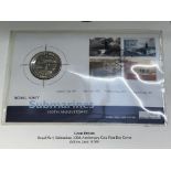 Royal navy stamp collection coin first day cover,