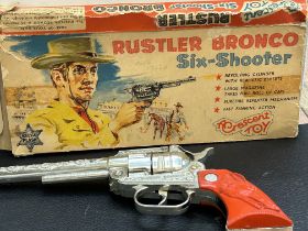 Silver flash rustler bronco 6/shooter revolving pi