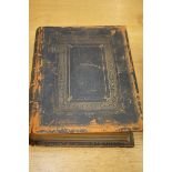 Large bible old & new testaments 1861