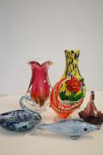 Collection of art glass