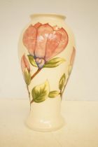 Moorcroft pink magnolia vase Height 12''